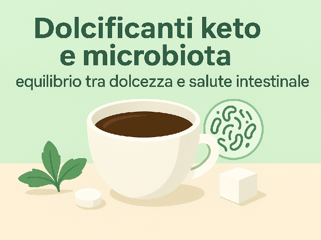 Dolcificanti sotto accusa: verità scientifica, microbiota e dieta keto